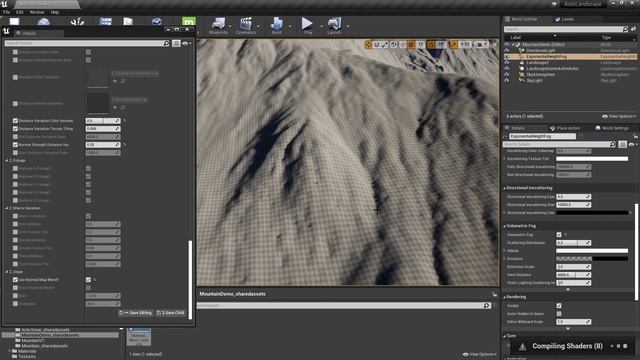 Unreal Engine Landscape Master Material Tutorial - UE4 Tutorial смотреть онлайн