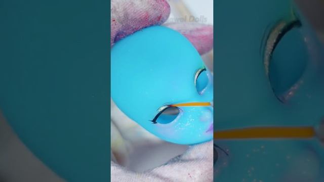 Making a mermaid doll?♀️! #ooak #art #dolls #3dprinting #mermaid #custom смотреть онлайн