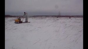 мотособака самоделка с двиг. восхода.