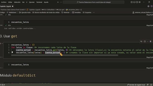 20.Capitulo 2 : Defaultdict | Ciencia de datos desde cero con Python смотреть онлайн