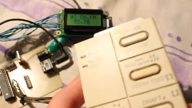 Доделал приёмник LC72131 и ATmega8 20 06 2013) смотреть онлайн