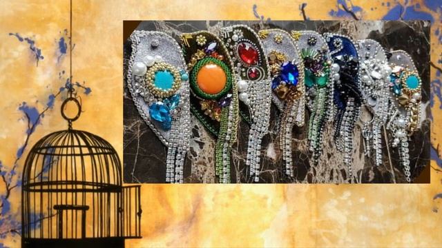 Брошки из бисера - для вдохновения. Птички. Часть 7 смотреть онлайн