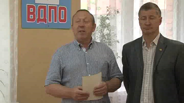 Открытие кабинета Гражданской обороны в профессиональном училище №70 смотреть онлайн