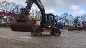 Колесный экскаватор Volvo EW160B