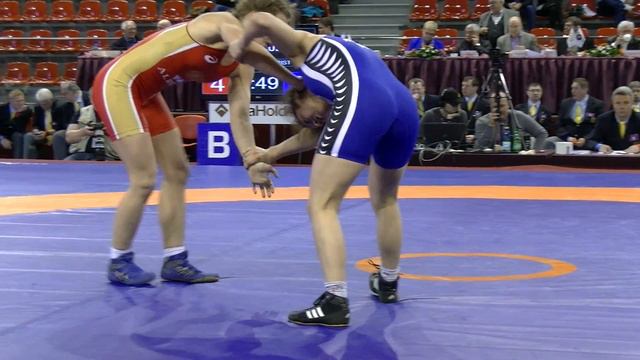 GOLD FW - 58 kg: Valeriia KOBLOVA RUS vs. Mimi HRISTOVA BUL by TF 12-2