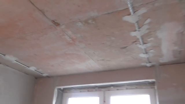 Штукатурка потолка гипсовой смесью. смотреть онлайн