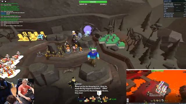 ROBLOX LIVE starting with tower defense simulator tds vip server, summer update. Then viewers choic смотреть онлайн