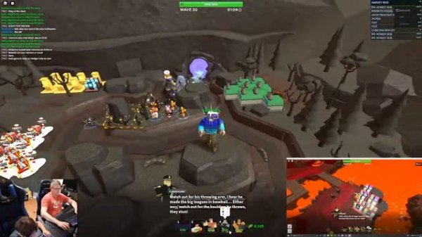 ROBLOX LIVE starting with tower defense simulator tds vip server, summer update. Then viewers choic