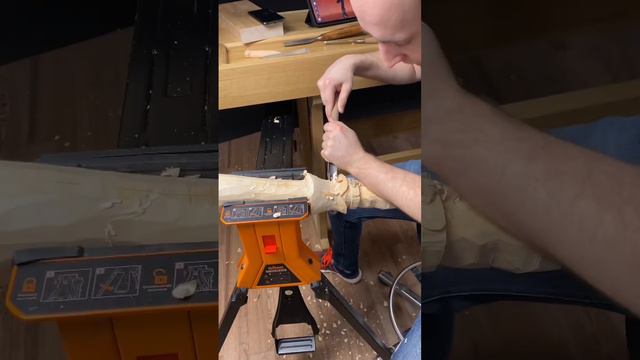 Вторая нога гиганта Дилюка #woodenheroes #craft #геншинимпакт #genshinimpact смотреть онлайн