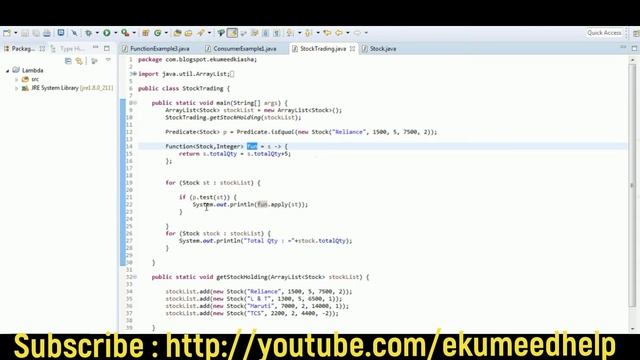 Java 8: Consumer Chaining example смотреть онлайн
