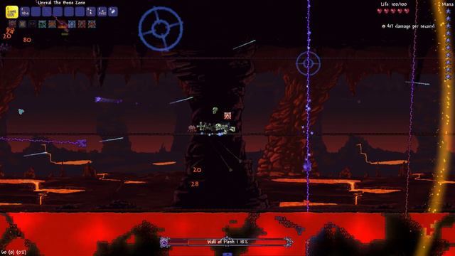 TERRARIA ETERNITY MODE NO-HIT - Wall Of Flesh смотреть онлайн
