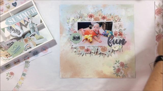 Scrapbook Layout process video (#?) for Mystical Scrapbooks DT смотреть онлайн