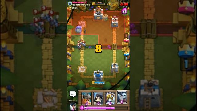 Jogando clash royale sem Wifi 😮😮 смотреть онлайн