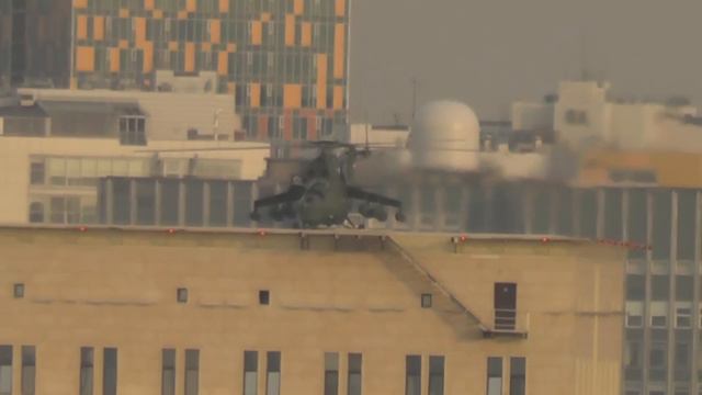 Прилет воздушных лимузинов Ми-35МС смотреть онлайн
