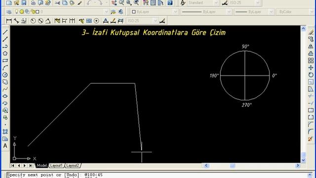 Autocad 2004 İzafi Kutupsal.avi смотреть онлайн