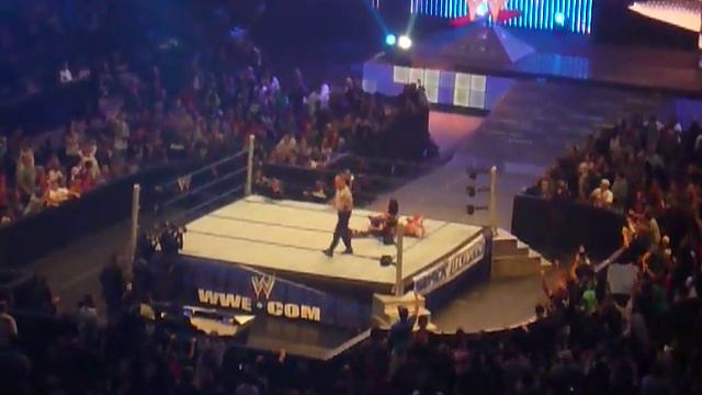 John Morrison beats Rey Mysterio to win Intercontinental Championship - WWE Cleveland 09/01/09 смотреть онлайн