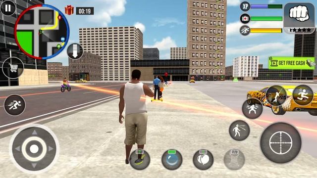Crime Car City Gangster Games смотреть онлайн