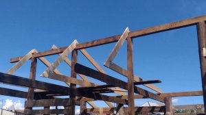 Красивый ДРОВНИК из поддонов своими руками.