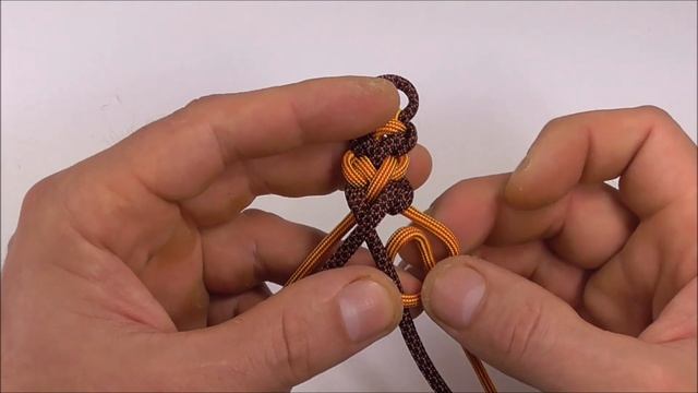 Loop And Diamond Knot Snake Belly Paracord Bracelet Design смотреть онлайн