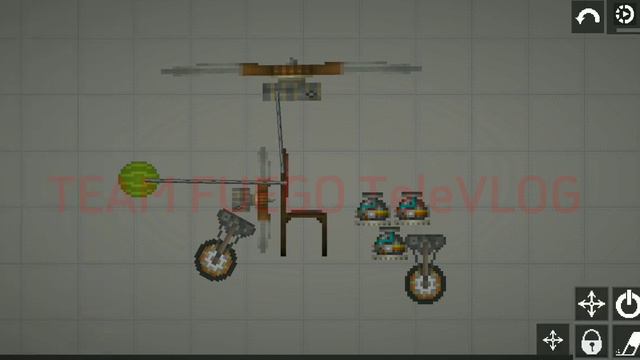 How to make a simple helicopter in Melon Playground смотреть онлайн