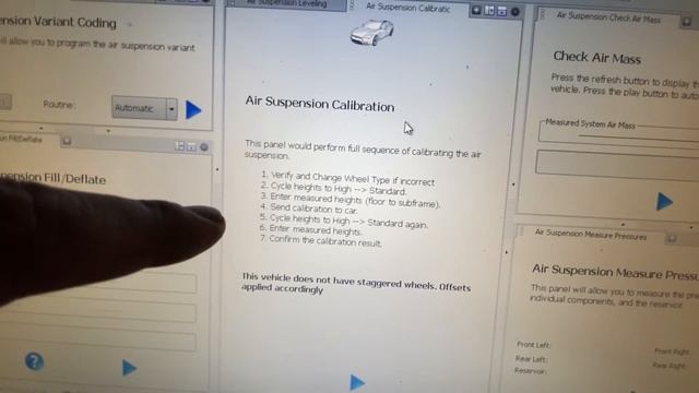 Tesla Model S Air Suspension Calibration/Калибровка пневмоподвески Tesla Model S смотреть онлайн