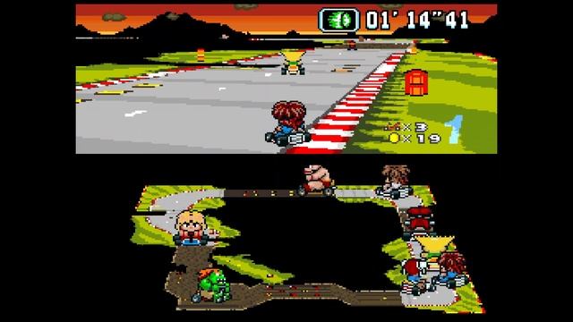 Hyper Street Kart. [SNES - Super Mario Kart HACK - The Real Pheonix & Tenshu]. (2XXX). ALL. смотреть онлайн