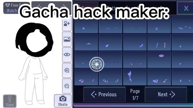 What if Gacha club didn't added Hijab items ?? {Original idea} || Gacha muslim || смотреть онлайн