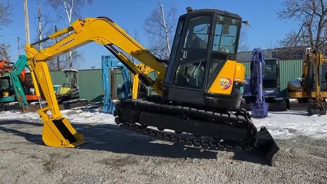 Экскаватор Yanmar ViO-70 в продаже во Владивостоке смотреть онлайн
