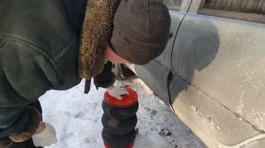 Домкрат пневматический подкатной 4,2т