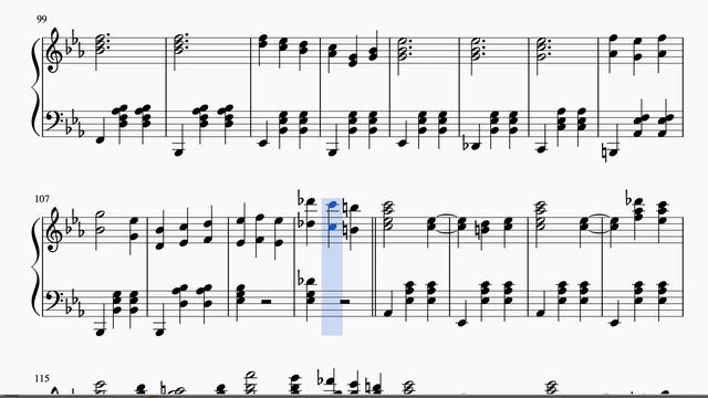 Waltz Nº 2 de Shostakovich Partitura de Piano Solo смотреть онлайн