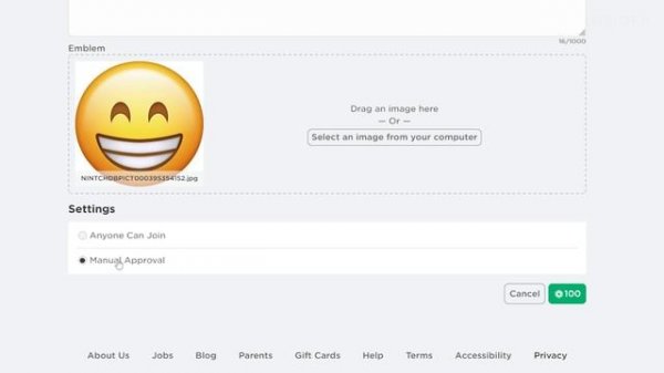 How To Create A Group On Roblox