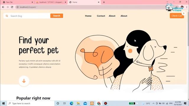 PHP & MYSQL Website selling super beautiful pets смотреть онлайн