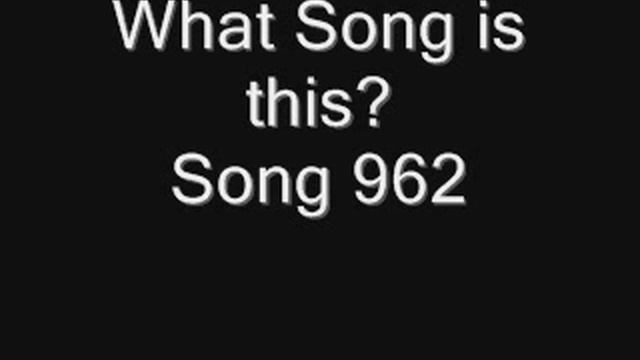 Name the Song Backwards Song 962 смотреть онлайн
