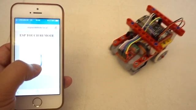 ESP Web Socket Remote Robot смотреть онлайн