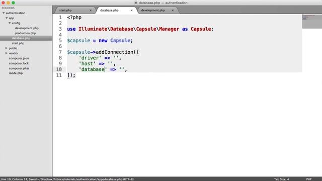 PHP Authentication Adding Database Support 6 смотреть онлайн