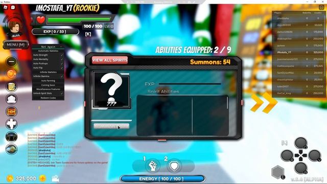 ANIME BATTLE SIMULATOR SCRIPT - REDEEM ALL CODES, AUTOFARM MENTALITY, STRENGTH ETC! - ROBLOX 2020 смотреть онлайн