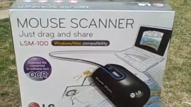 LSM-100 LG Mouse Scanner Windows / Mac Compatibility NEW Unopened