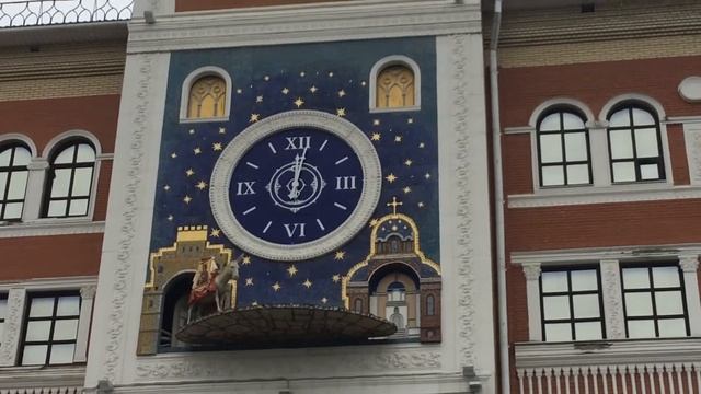 Как ходят часы с осликом. Город Йошкар-Ола, дневное время смотреть онлайн