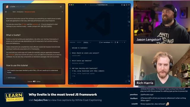 Why Svelte is the most loved JS framework with Rich Harris смотреть онлайн