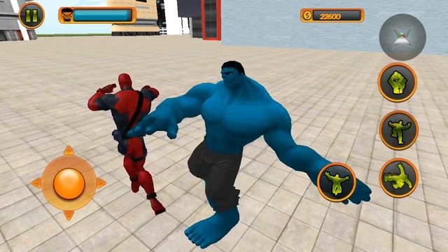 Incredible Green Monster Hero City Rescue Mission | Monster Green Hero Vs Spider Hero - GamePlay смотреть онлайн