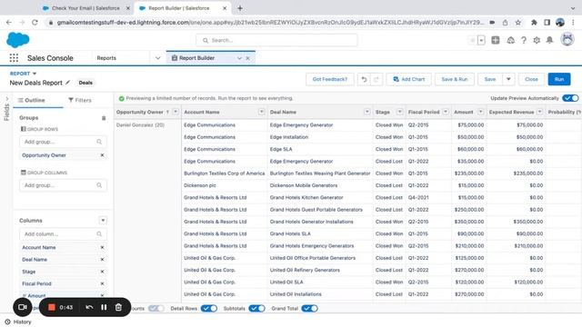How to count Unique Items in a Salesforce report смотреть онлайн