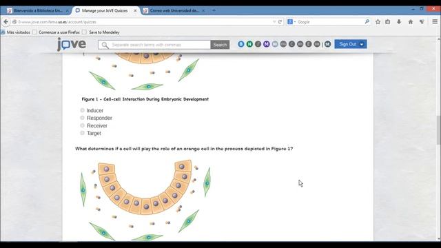 JoVE Quiz : herramienta online para generar pruebas tipo test смотреть онлайн