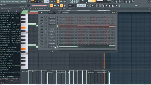 How to Make PHONK BANGERS | FL Studio 20 Tutorial | flp for 200 subscriber in the vk group | COWBEL смотреть онлайн