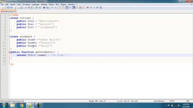 Php OOP Tutorial for beginners in Urdu / Hindi : 8 of 8 : смотреть онлайн