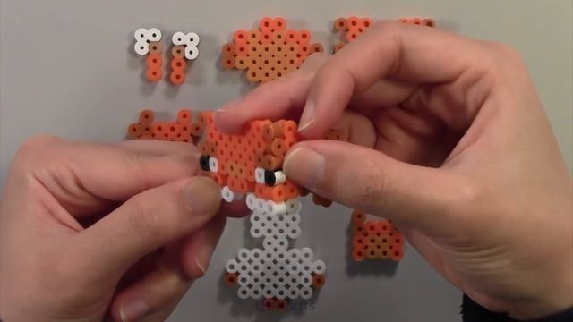 DIY Minecraft Fox Perler Bead Figure смотреть онлайн