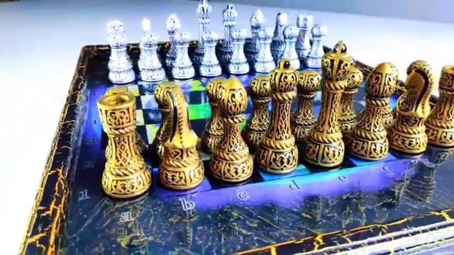 Шахматы - нарды ларец подарочные "Российский герб" смотреть онлайн