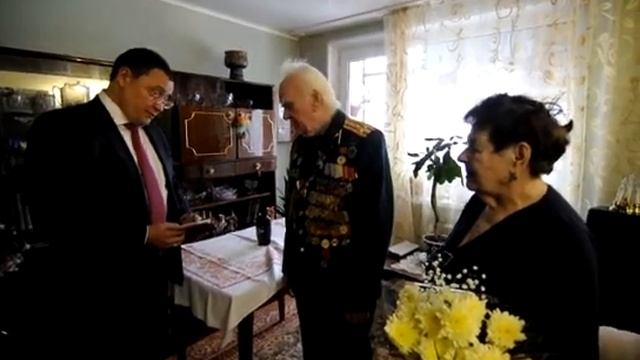 Вручение медалей ветеранам УДТК. Видео: Екатерина ПЕРМЯКОВА. смотреть онлайн