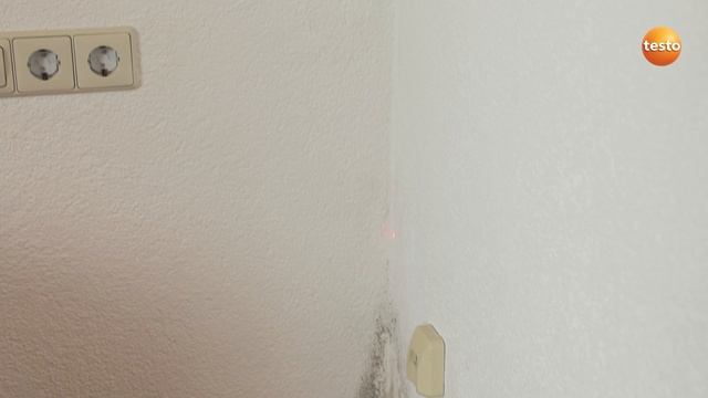 Диагностика мест образования плесени с помощью смарт-зондов Testo 605i и Testo 805i