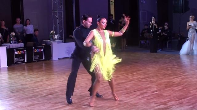 Yan Khachaturov - Victoriya Alekseeva Nevsky Ball ProAm Scholarship Cha-Cha смотреть онлайн