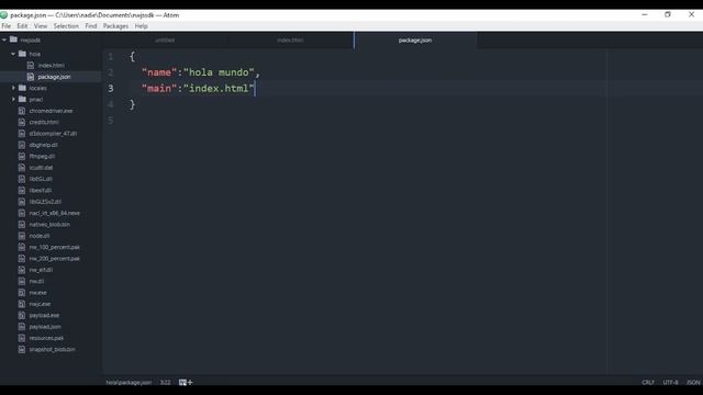 1.-Como se compone una aplicación NW.JS -hola mundo смотреть онлайн